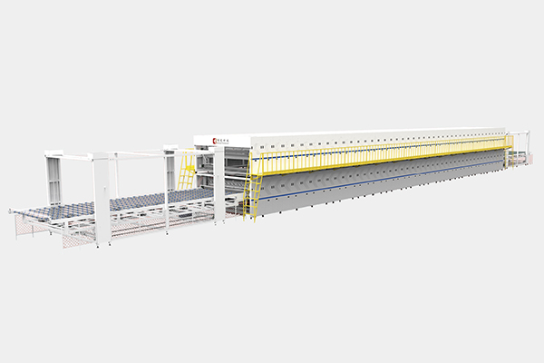 Double-layer triple-chamber front and rear lifting laminating machine