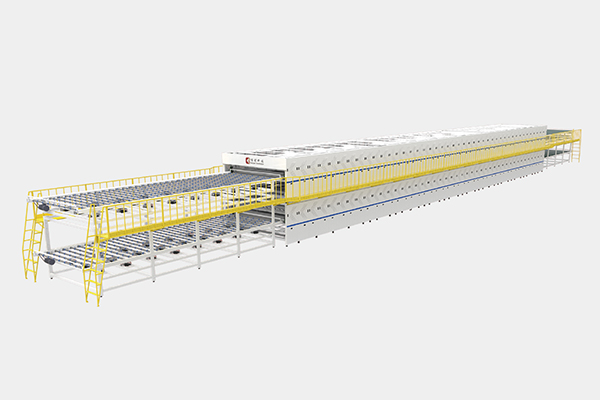 Double-layer triple-chamber laminating machine