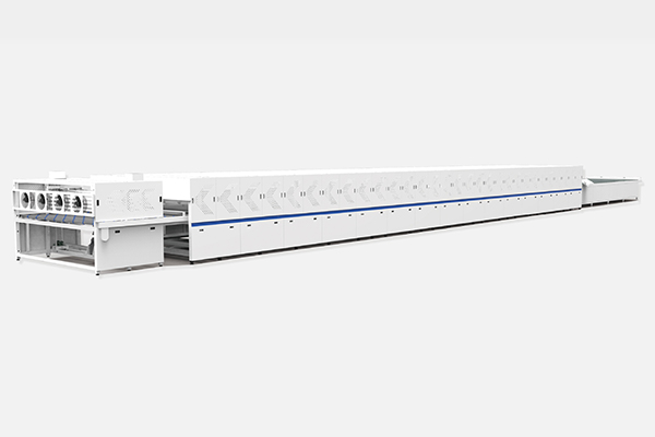 Single-layer double-chamber rear stack laminating machine